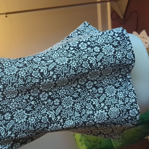 ANTHROPOLOGIE Vanessa Virginia Floral Lace Up Corset Back Sleeveless Top XL - Picture 4 of 9